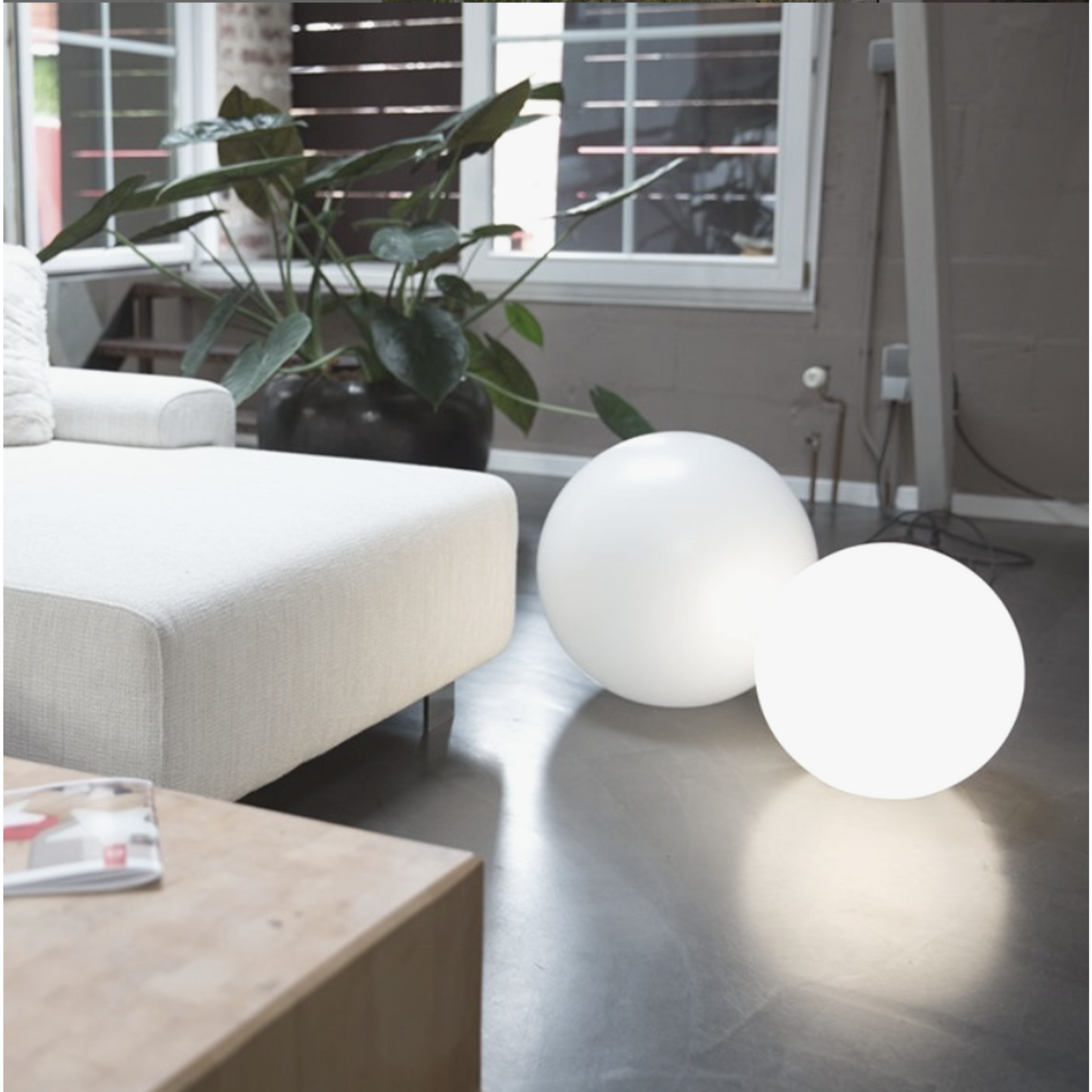 Outdoor / indoor lichtbol 30 cm